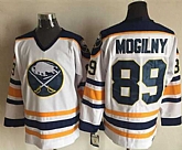 Buffalo Sabres #89 Alexander Mogilny White CCM Throwback Stitched NHL Jersey,baseball caps,new era cap wholesale,wholesale hats